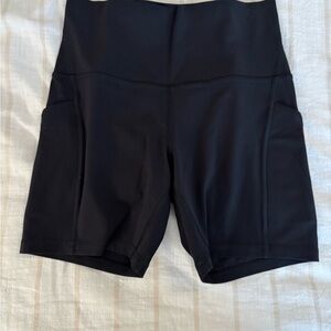 lululemon athletica Midnight Black Bike Shorts